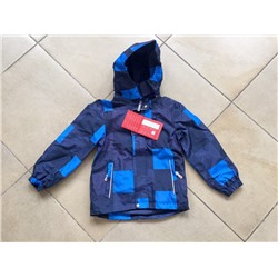 Демисезонная мембранная куртка цвет Dark Blue Cube р. 104+
